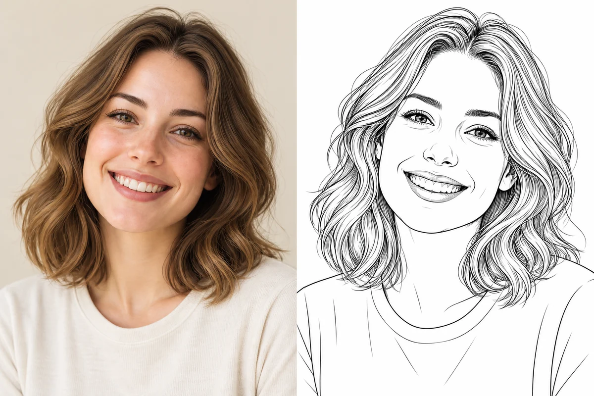 Portrait Photo to Sketch